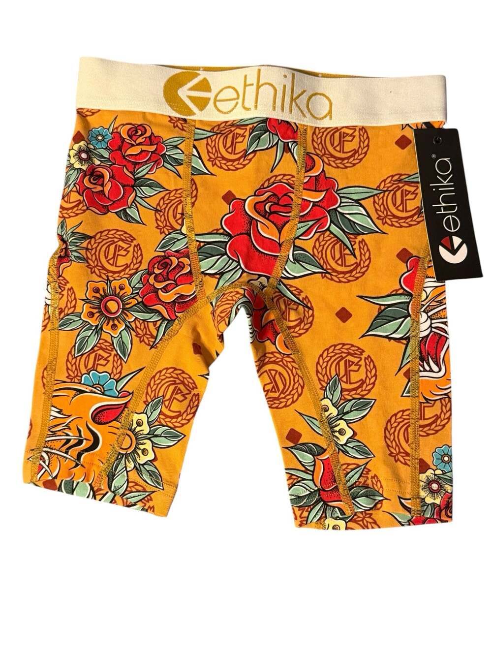 NWT Ethika Kids Fierce Rose Boxer Briefs